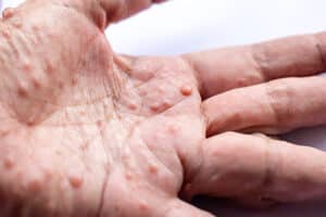 hand with neurofibromas